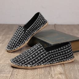 2024 Summer New Espadrilles For Men Shoes Linen Men's Casual Shoes Handmade Weaving Fisherman Shoes Fashion Flats Big Size 47