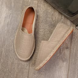 2024 Summer New Espadrilles For Men Shoes Linen Men's Casual Shoes Handmade Weaving Fisherman Shoes Fashion Flats Big Size 47