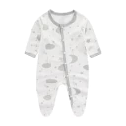 Spring Long Sleeve Baby Onesies 2024 Baby Clothes Summer Leg-Wrapping Onesies Soft Boys Romper Cartoon Newborn Bodysuit 0-9Month