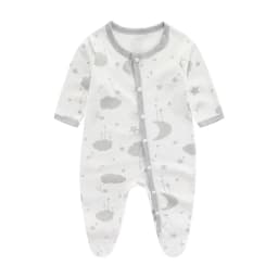 Spring Long Sleeve Baby Onesies 2024 Baby Clothes Summer Leg-Wrapping Onesies Soft Boys Romper Cartoon Newborn Bodysuit 0-9Month