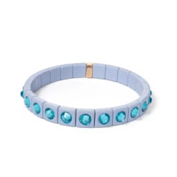 2024 Colorful Rhinestone Beads Women Bracelet Enamel Candy Color Elastic Bangle Bohemian Jewelry Accessories