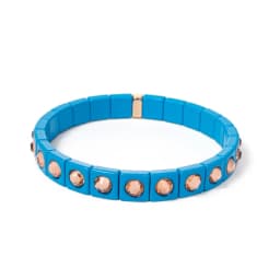 2024 Colorful Rhinestone Beads Women Bracelet Enamel Candy Color Elastic Bangle Bohemian Jewelry Accessories