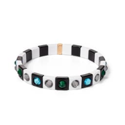 2024 Colorful Rhinestone Beads Women Bracelet Enamel Candy Color Elastic Bangle Bohemian Jewelry Accessories