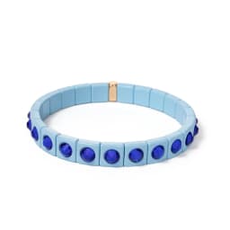 2024 Colorful Rhinestone Beads Women Bracelet Enamel Candy Color Elastic Bangle Bohemian Jewelry Accessories
