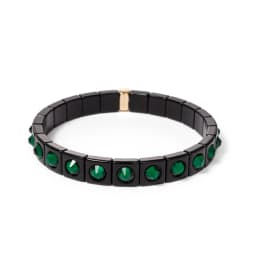 2024 Colorful Rhinestone Beads Women Bracelet Enamel Candy Color Elastic Bangle Bohemian Jewelry Accessories