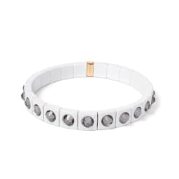 2024 Colorful Rhinestone Beads Women Bracelet Enamel Candy Color Elastic Bangle Bohemian Jewelry Accessories