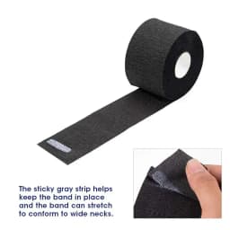 5 Roll/Pack Hair Cutting Accessory Neck Paper Adjustable Barber Dedicated Salon Hairdressing White Black Neck Strips