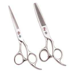 Professional Hair Scissors Japan 440C Purple Dragon 6" Hair Cutting Scissors Barber Thinning Scissors Haircut Set Razor Z2003