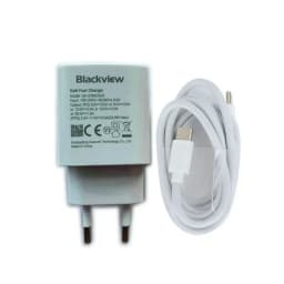 Fast Charge for Blackview BL8800 Pro BV8800 BV8900 BV9300 Original EU Plug Travel Power Adapter 33W Type C To Type C Cable