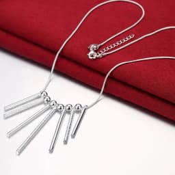 Hot 925 sterling Silver Jewelry sets for women fine classic earrings stud necklace 18 inch Fashion Party wedding Christmas Gifts