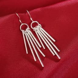 Hot 925 sterling Silver Jewelry sets for women fine classic earrings stud necklace 18 inch Fashion Party wedding Christmas Gifts