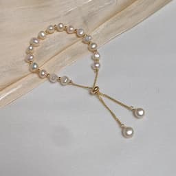 Hot Sell Fashion Natural Baroque Freshwater Pearl 14K Gold Filled Ladies Bracelet Jewelry For Women Birthday Gifts No Fade