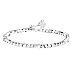925 Sterling Silver Shiny Irregular Ball Women's Hand Bracelets Luxury Designer Jewelry Accessories Offers