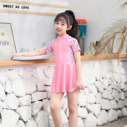 Children's Swimming Costume Girls Split Summer Girls Swimming Costume Cute Princess Small Middle And Large Children Swimwear