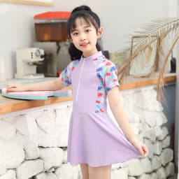 Children's Swimming Costume Girls Split Summer Girls Swimming Costume Cute Princess Small Middle And Large Children Swimwear