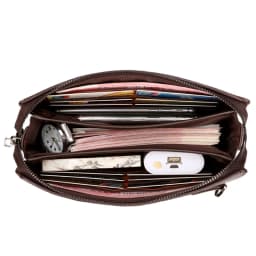 Luxury Brand Men's Wallet Leather Long Wallet PU Leather Wallet Men Double Zipper Coin Pocket Purse Business Clutch Phone Bag