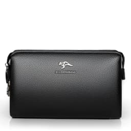 Luxury Brand Men's Wallet Leather Long Wallet PU Leather Wallet Men Double Zipper Coin Pocket Purse Business Clutch Phone Bag