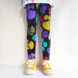 Children's Clothing Children's Bottom Pants Spring and Autumn Girl Printed Cartoon Slim Fit Pants Summer Pants
