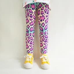 Children's Clothing Children's Bottom Pants Spring and Autumn Girl Printed Cartoon Slim Fit Pants Summer Pants
