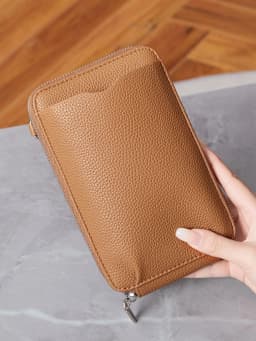 PU Soft Leather Women's Handbag Fashionable Multi Functional Phone Bag Diagonal Strap Single Shoulder Coin Wallet