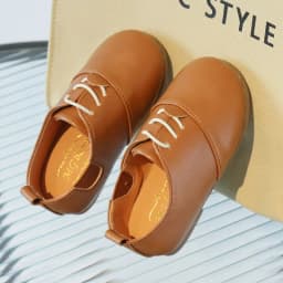 Children Casual Shoes White Dress Shoes Girls Boys Soft Bottom Black Brown Kids Leather Shoes Kid Slip on Leather Shoes