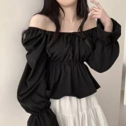 2025 Fashion New Ruffle White Long Sleeved Women's Blouses Square Neck Sexy Short Shirt Korean Style Flare Sleeve Sweet Tops