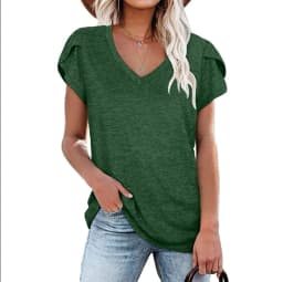 2023 Summer Short Sleeve New Coming Thin Summer Casual Women T Shirts Short Sleeve Fashion Slim Clothes Long Summer Shirt Tops