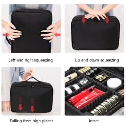 New Oxford Makeup Bag For Women Professional Large Capacity Travel Cosmetic Case Waterproof Manicure Makeup Toolbox