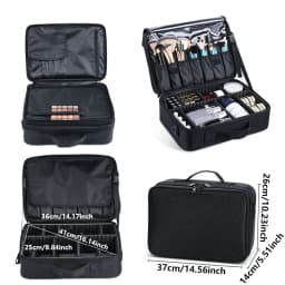 New Oxford Makeup Bag For Women Professional Large Capacity Travel Cosmetic Case Waterproof Manicure Makeup Toolbox