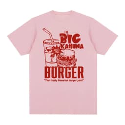 Pulp Fiction 2 Directed By Quentin Tarantino T Shirt The Big Kahuna Burger Print T-shirt Men Women Retro Casual Oversized Tshirt