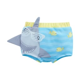 Toddler Baby Boys Casual Swim Shorts Elastic Trunks Band Shark Print Stretch Quick Dry Summer Swimsuit with Cartoon Design