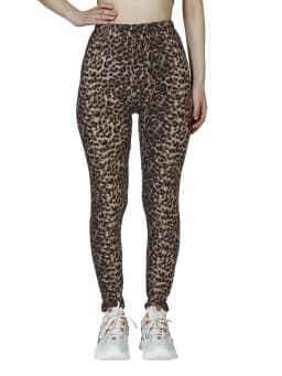 New Colorful Stripe Leopard Pattern Fashionable and Novel Outgoing Sexy Women's 9-point Underpants
