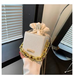 New Fashion Chain Handbag Single Shoulder Crossbody Small Square Bag Women's Bag