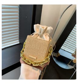 New Fashion Chain Handbag Single Shoulder Crossbody Small Square Bag Women's Bag