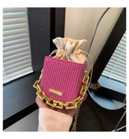 New Fashion Chain Handbag Single Shoulder Crossbody Small Square Bag Women's Bag