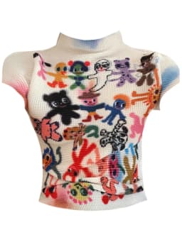 Women's T-shirt Harajuku Korean Y2k Graphic Print Short Sleeve Tee Top Clothes Fashion Vintage Streetwear T-shirts Summer
