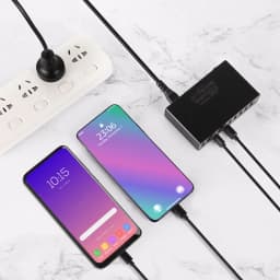 60W 10 Ports 40W 5 USB Ports Quick Charge Charger Station Dock with Cable for iPhone iPad Samsung PC Kindle Multi USB Charger