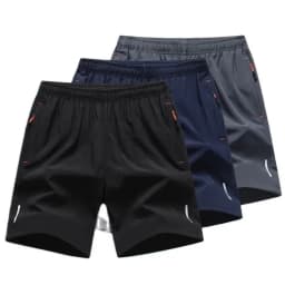 Summer New Arrival Sports Shorts Men New Comfortable Elastic Waist Clothing Male Breathable Short Trousers Plus
