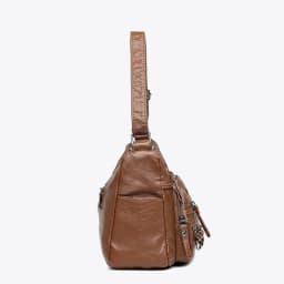 Vintage Pu Leather Luxury Purses and Handbags High Quality Women's Bag Design Multi-pocket Ladies Crossbody Shoulder Bags