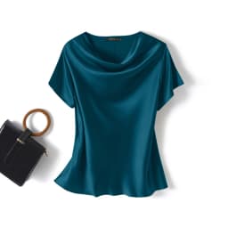 ZANZEA Summer Fashion Satin Blouse Women Short Sleeve Solid Shirt Female Casual OL Work Tunic Tops Elegant Loose Blsuas Oversize