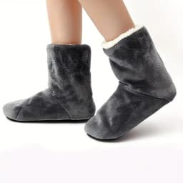 Indoor Floor Socks Plush Cloth Long Tube Socks Knee Pads Warm High Tube Shoes For Women And Man Slippers Winter
