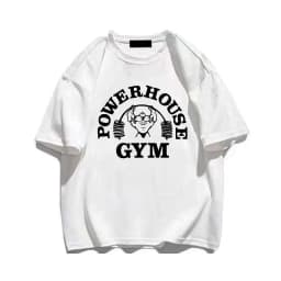 Summer Gym T-Shirts 100 Cotton Oversized Women's T Shirt Graphic Print Sporty Men Tee High Quality Men's Clothes Free Shipping