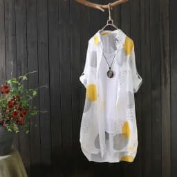 Temperament Casual Woman Loose Blouse Fashion Women Elegant Long Sleeve Blouse Holiday Weekend Sun Protection Female Shirt