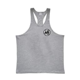 Profession Bodybuilding Stringer Tank Tops Mens Japanese Anime Logo Wu Font Printing Y Back Fitness Gym Clothing Muscle Singlets