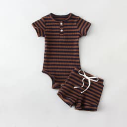 2Pcs Summer Baby Boy Clothing Sets Short Sleeve Bodysuit + Shorts Fashion Newborn Baby Clothes