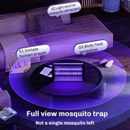 Mosquito Killer Lamp 110V/220V Electric Insect Killer Electric Pest Repellent UV & LED Lamp Powerful Bug Electric Mosquito Kill