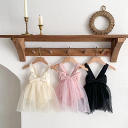 0-2 Years Old Baby Girls INS Ballet Romper Mesh Dress Big Bow Tie Jumpsuit Cute Kids Bodysuit Fashion Clothes