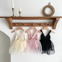 0-2 Years Old Baby Girls INS Ballet Romper Mesh Dress Big Bow Tie Jumpsuit Cute Kids Bodysuit Fashion Clothes