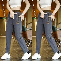 New Chinese Style Casual Mens Pants Summer Ice Silk Mid-Waist Elastic Straight Trousers Confortable Breathable Sports Pants