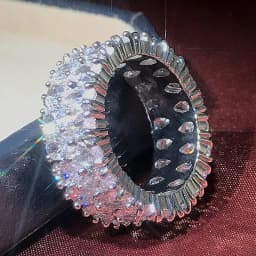 Fashion Luxury Unisex Full Zircon Rings for Women Hiphop Men's Ring Hot Sale Couple Ring Ladies Rings Wedding Party Jewelry Gift